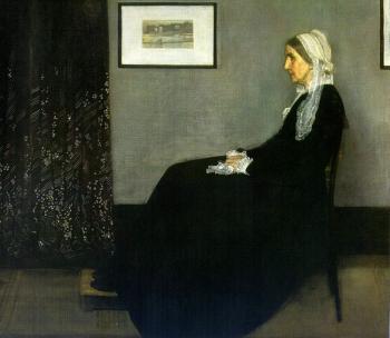 詹姆斯 阿伯特 麥尅尼爾 惠斯勒 Portrait of the Painter's Mother 詹姆斯 阿伯特 麥尅尼爾 惠斯勒 Portrait of the Painter's Mother